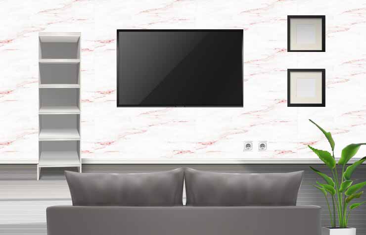 glossy color tv wall tiles