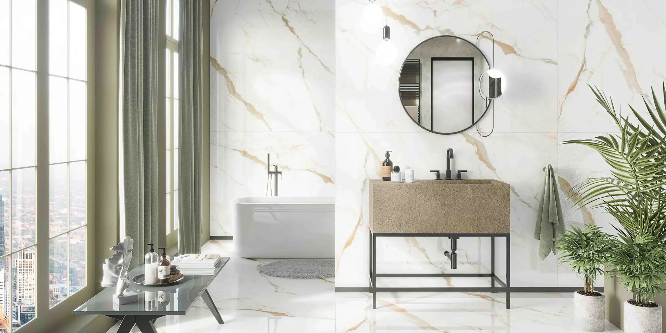 120x180cm Glazed Porcelain Tiles