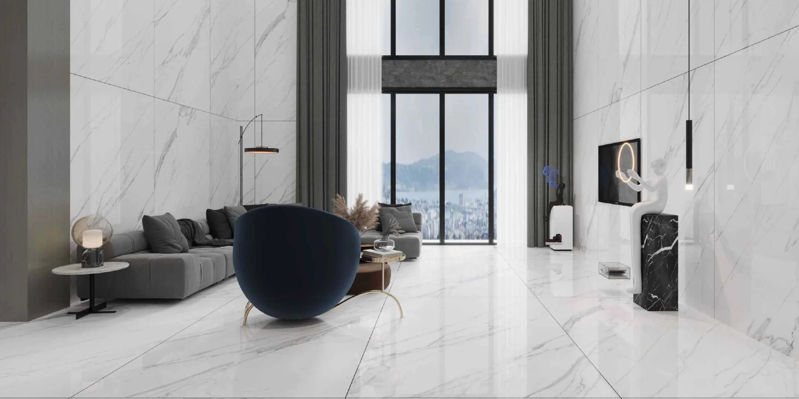 120x180cm Glazed Porcelain Tiles