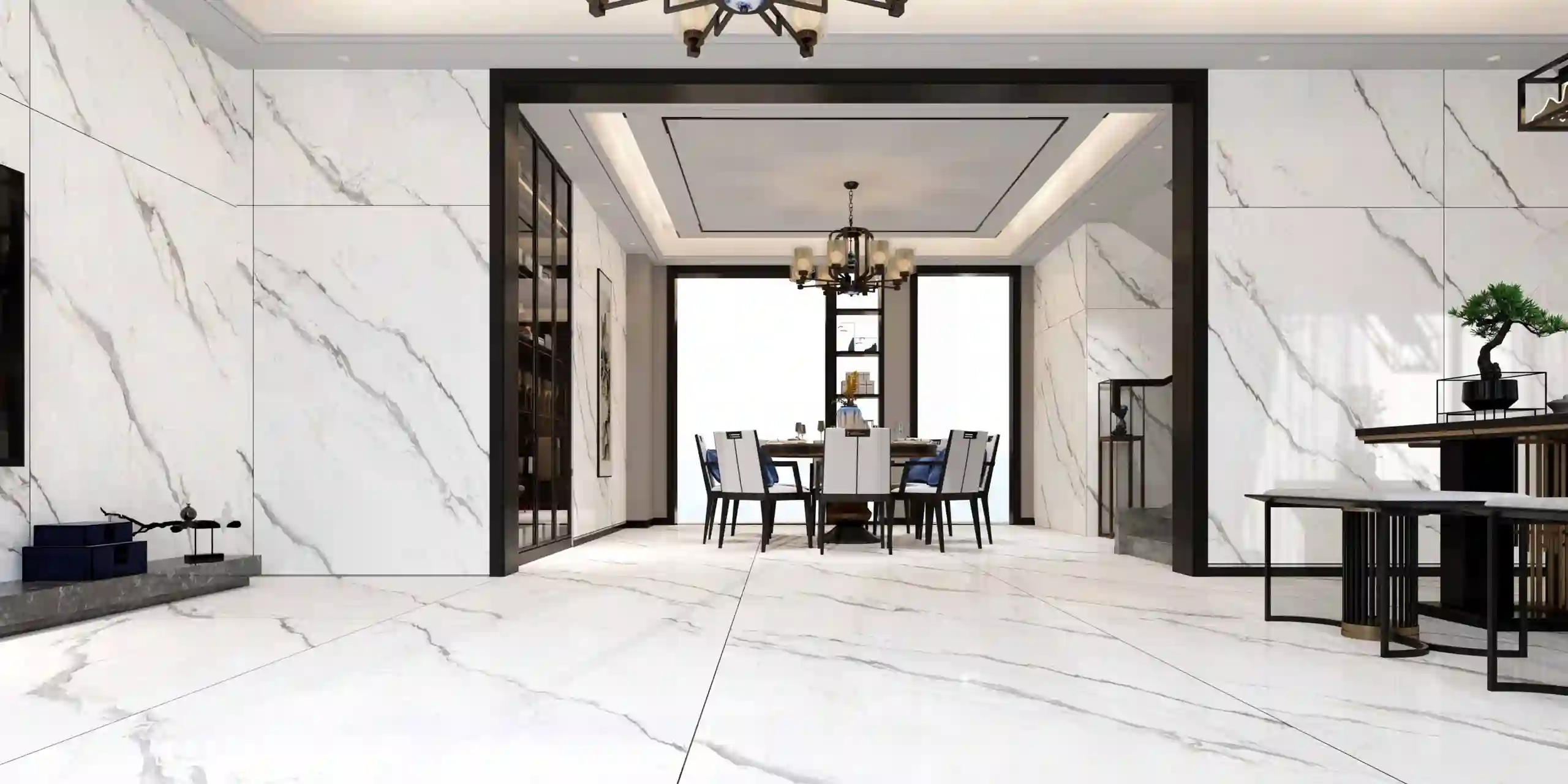 120x180cm Glazed Porcelain Carving Tiles