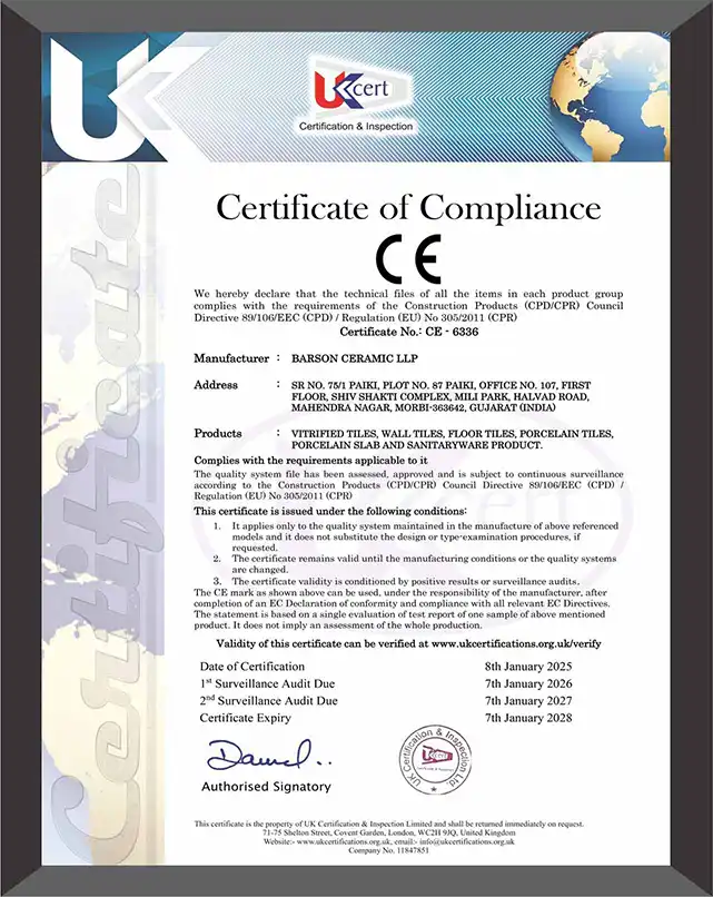 ce certificate